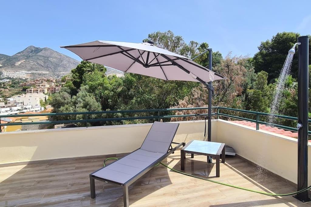 Luxury Penthouse With Sea&Mountain Views & Hot Tub - Tranquility & Rest Apartment Benalmadena Ngoại thất bức ảnh